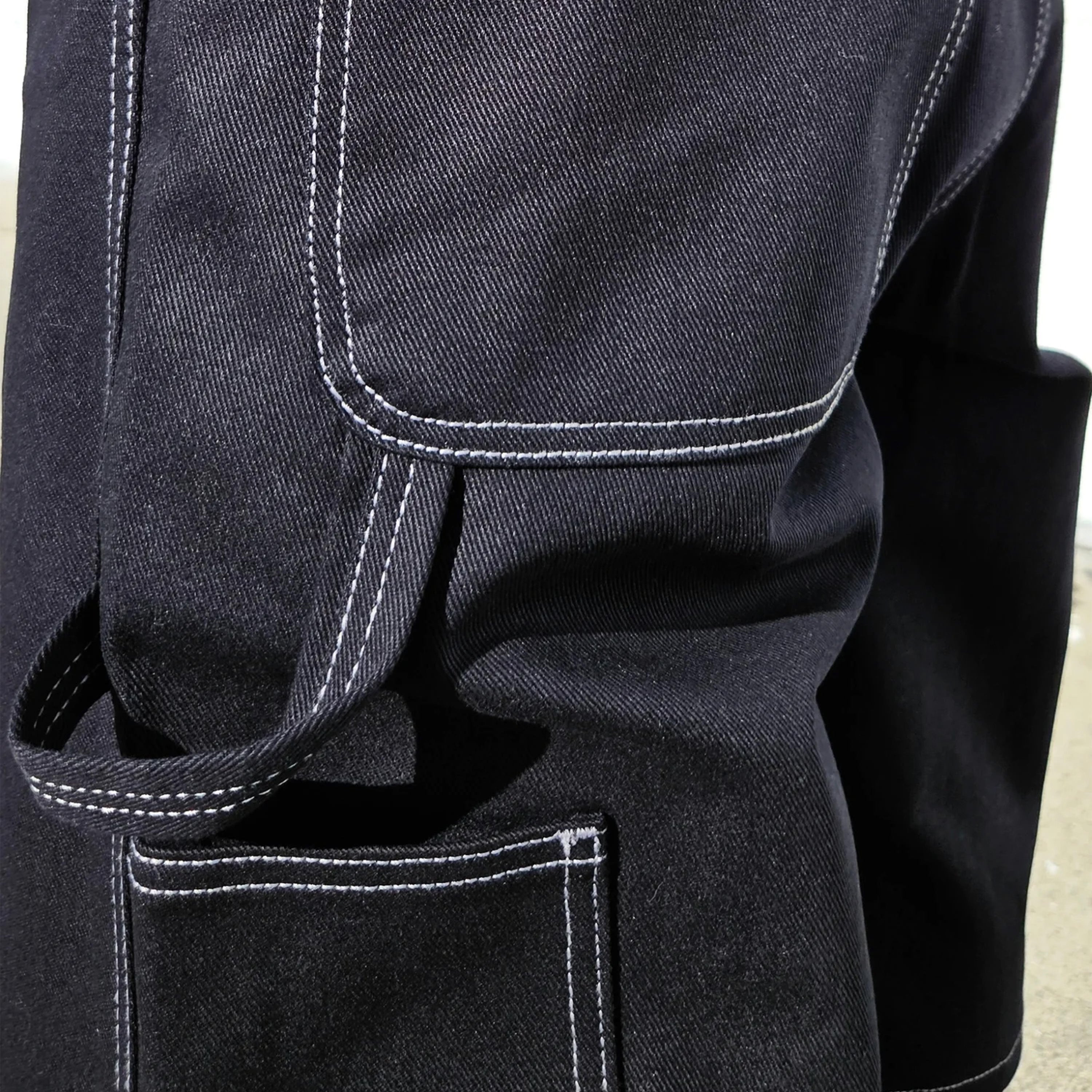 Baggy Carpenter Jorts image Black Oversized Shorts